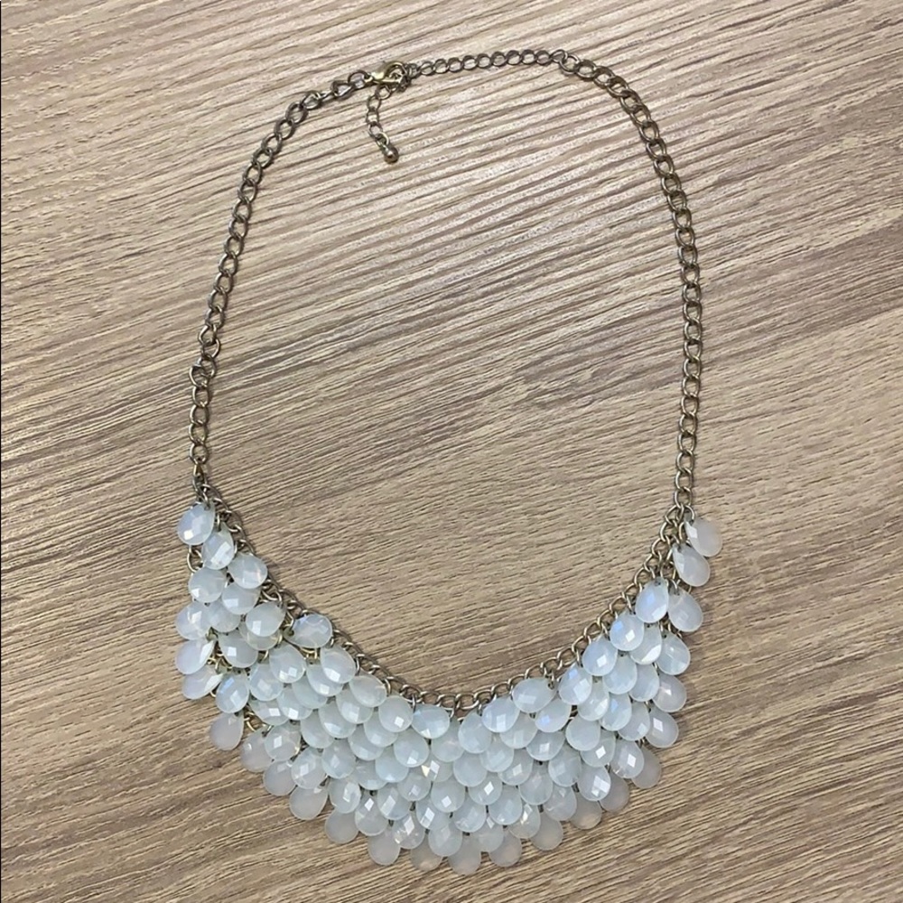 Beaded collar necklace